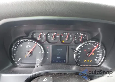 2017 Chevrolet Silverado 1500 Custom из США, поврежденный, VIN 1GCVKPEC4HZ394282